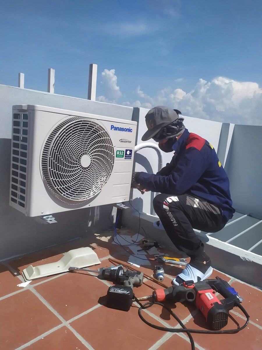 Kỹ thuật viên Anh An 24h lắp đặt máy lạnh